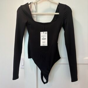 Zara long sleeve bodysuit